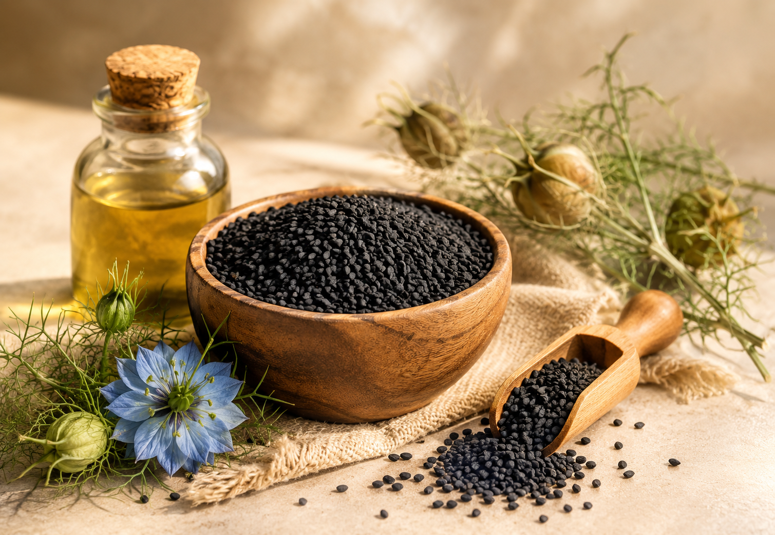 خواص سیاهدانه . بهترین روش مصرف و نکات خرید سیاه‌دانه اصل