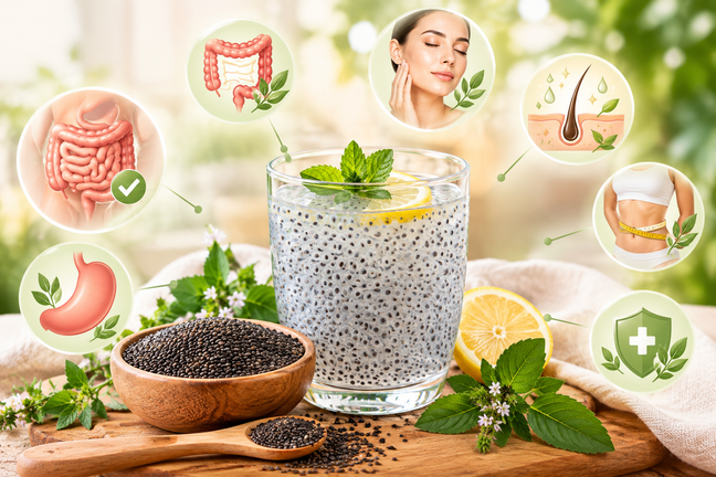 تخم شربتی چیست؟ بررسی کامل خواص، روش مصرف، مضرات و تفاوت با چیا